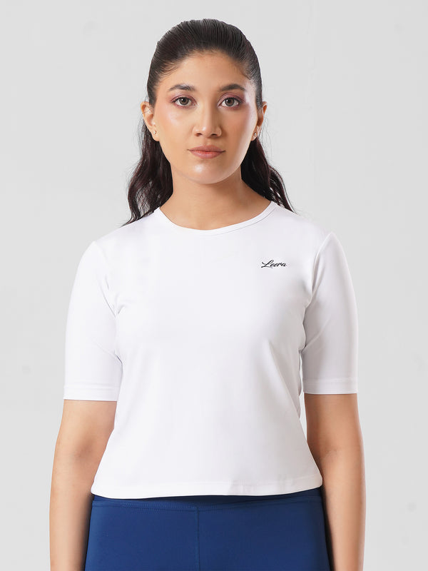 Leera Everyday Top in White